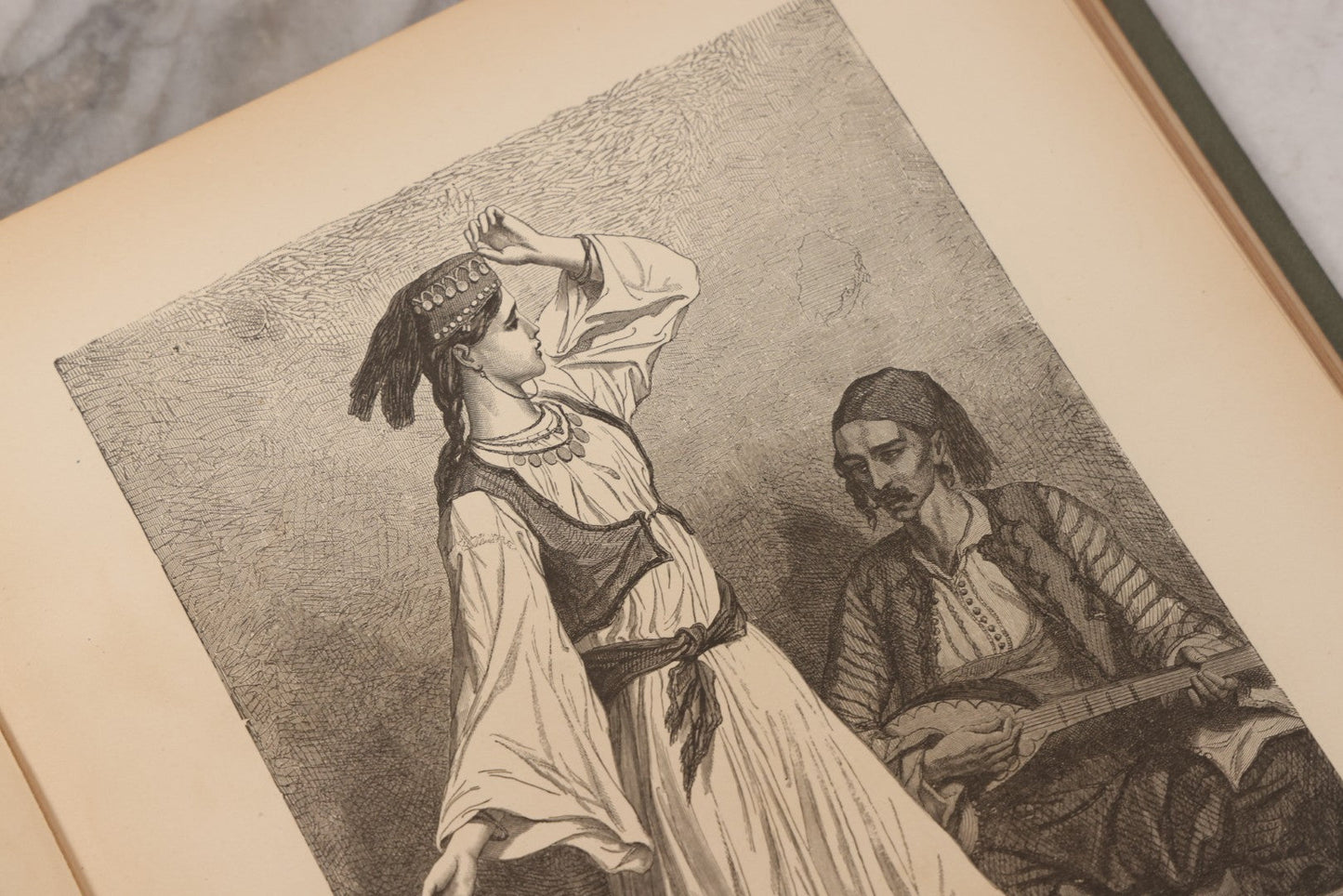 Lot 125 - "Voyages And Travels, Or Scenes In Many Lands" Edited By Leo De Colange, Published By E.W. Walker & Co., Boston, 1887, Richly Illustrated With 850 Wood And Steel Engravings Of World Views
