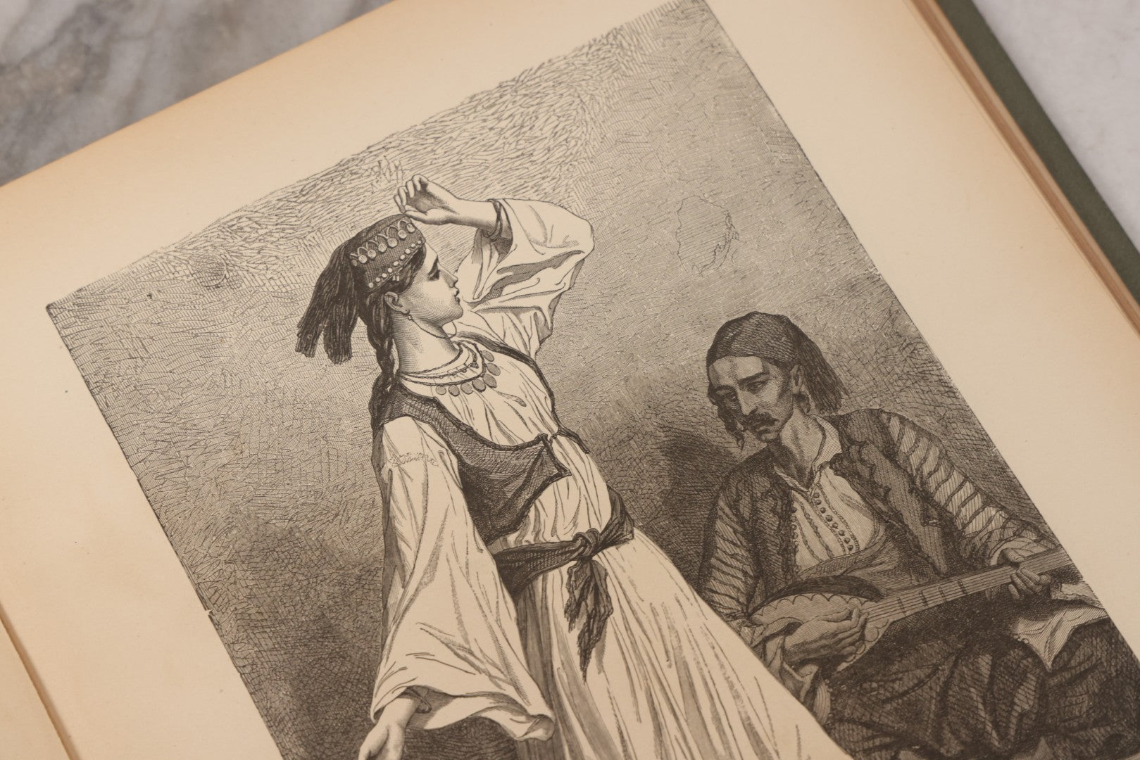 Lot 125 - "Voyages And Travels, Or Scenes In Many Lands" Edited By Leo De Colange, Published By E.W. Walker & Co., Boston, 1887, Richly Illustrated With 850 Wood And Steel Engravings Of World Views