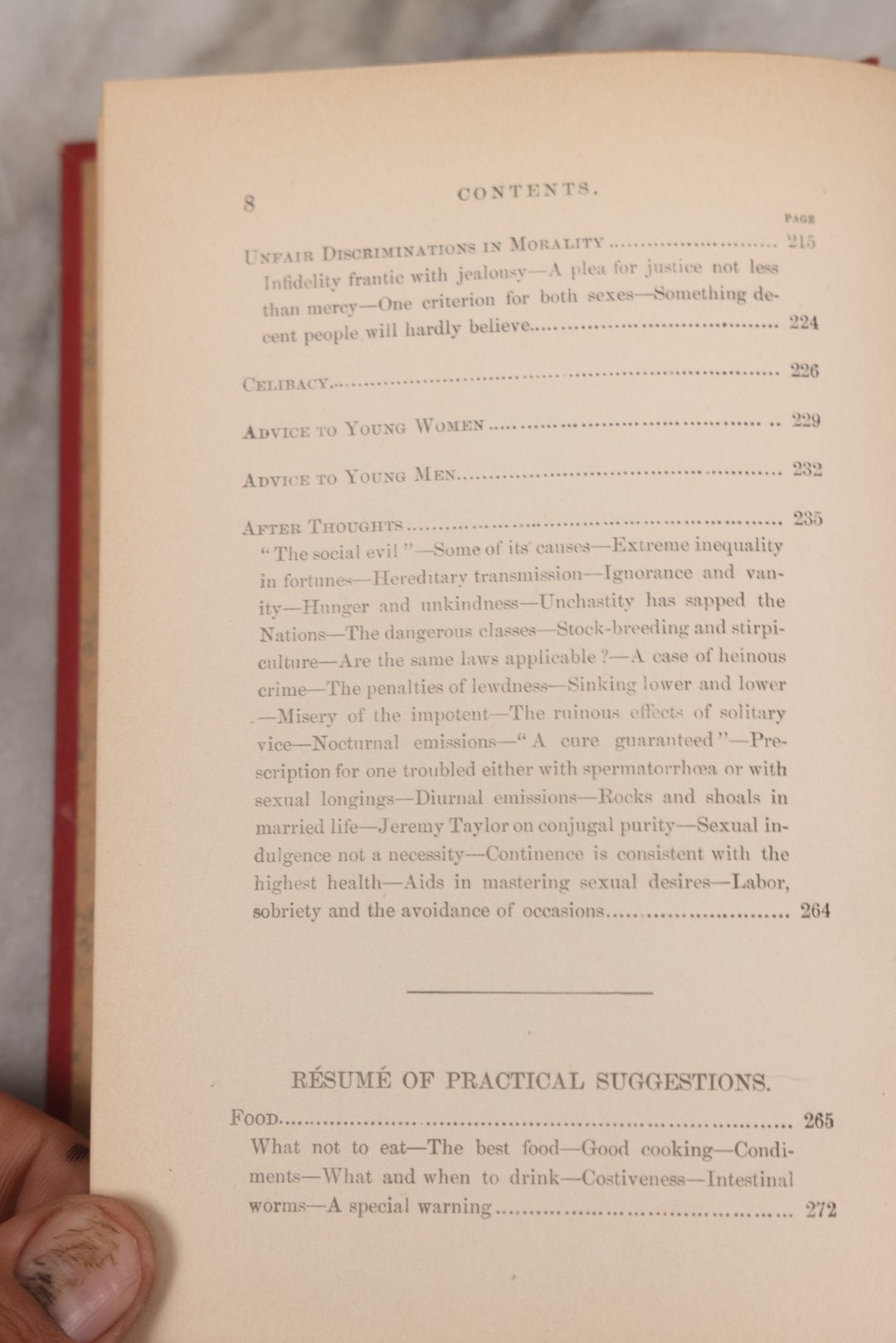 Lot 133 - "Chastity Or, Our Secret Sings" Antique Book By Dio Lewis, A.M., M.D., Covering Topics Of Contraception, Foeticide, Masturbation, And Other Moral Topics, Published By Fowler And Wells, New York, 1894, With Gilded Fore-Edge