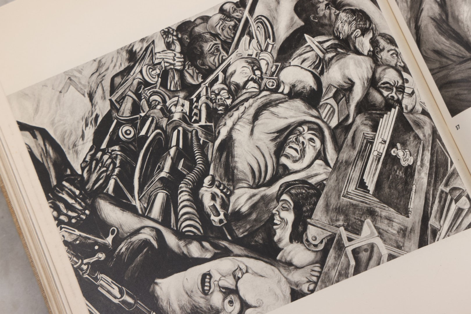 Lot 140 - "Mural Painting Of The Mexican Revolution" Large-Format Vintage Art Book, Richly Illustrated, Published By Fondo De Cultura Económica, Mexico, 1967, Second English Edition, Linen Cloth Boards With Stylized Pre-Columbian Design