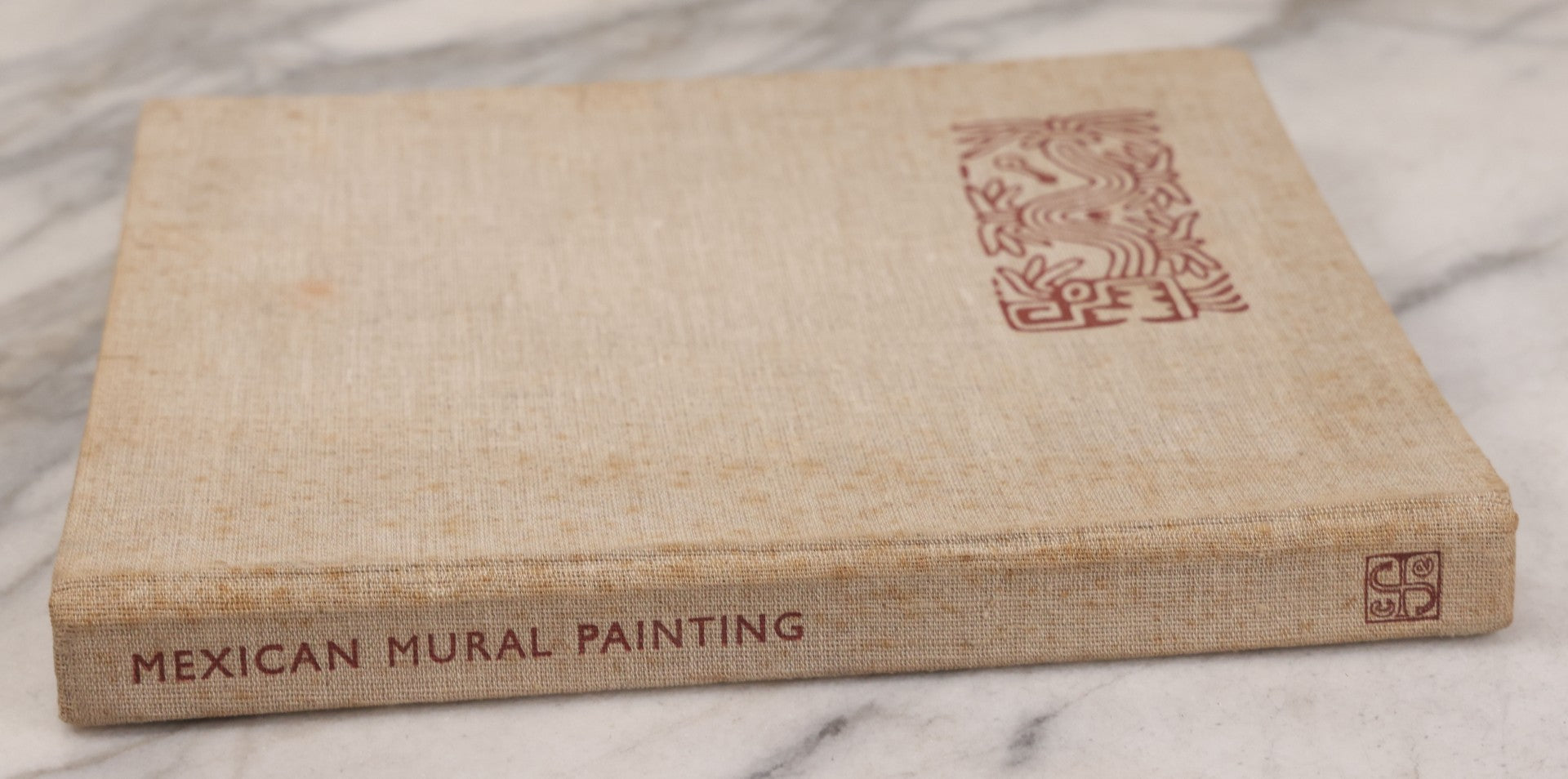 Lot 140 - "Mural Painting Of The Mexican Revolution" Large-Format Vintage Art Book, Richly Illustrated, Published By Fondo De Cultura Económica, Mexico, 1967, Second English Edition, Linen Cloth Boards With Stylized Pre-Columbian Design