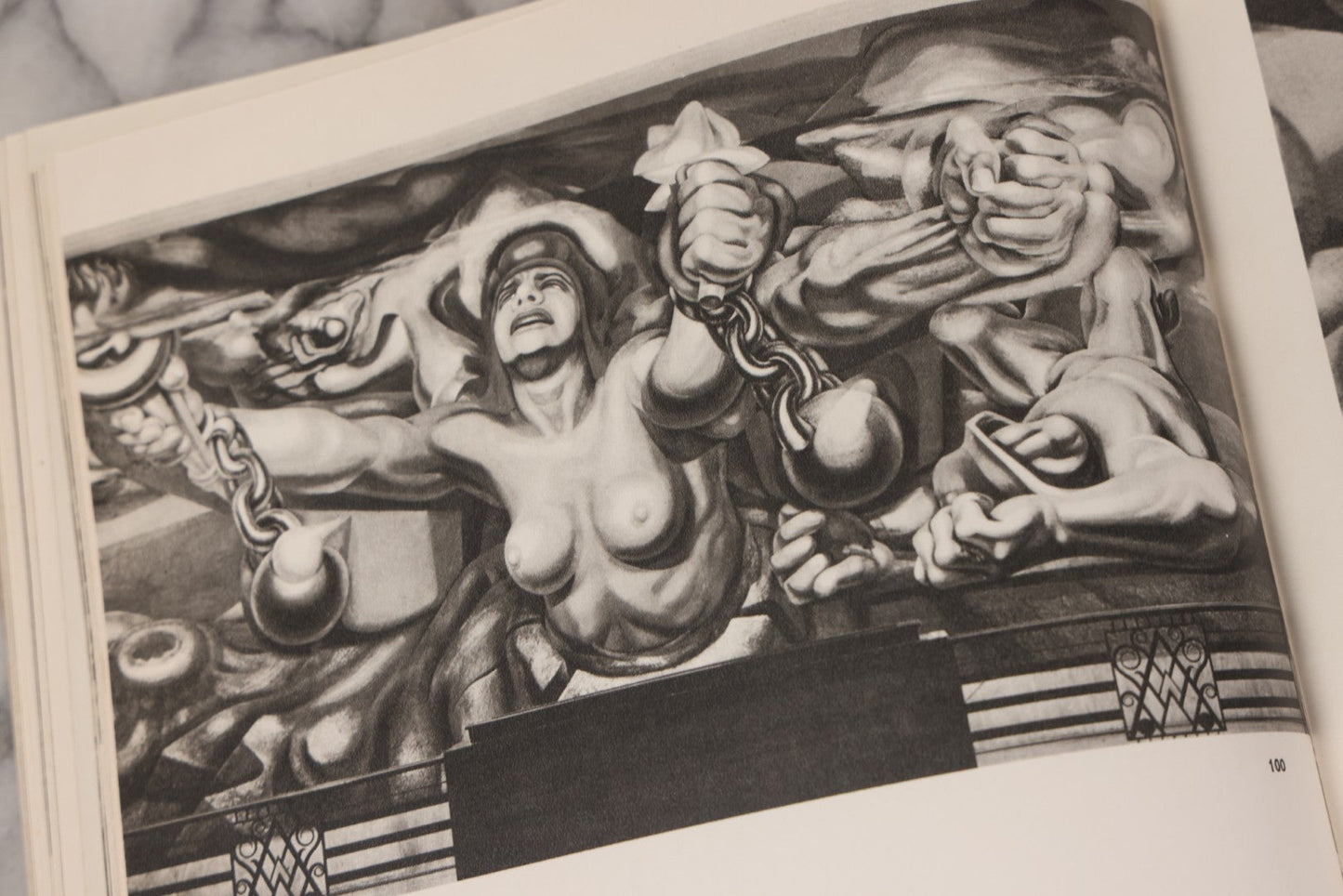 Lot 140 - "Mural Painting Of The Mexican Revolution" Large-Format Vintage Art Book, Richly Illustrated, Published By Fondo De Cultura Económica, Mexico, 1967, Second English Edition, Linen Cloth Boards With Stylized Pre-Columbian Design