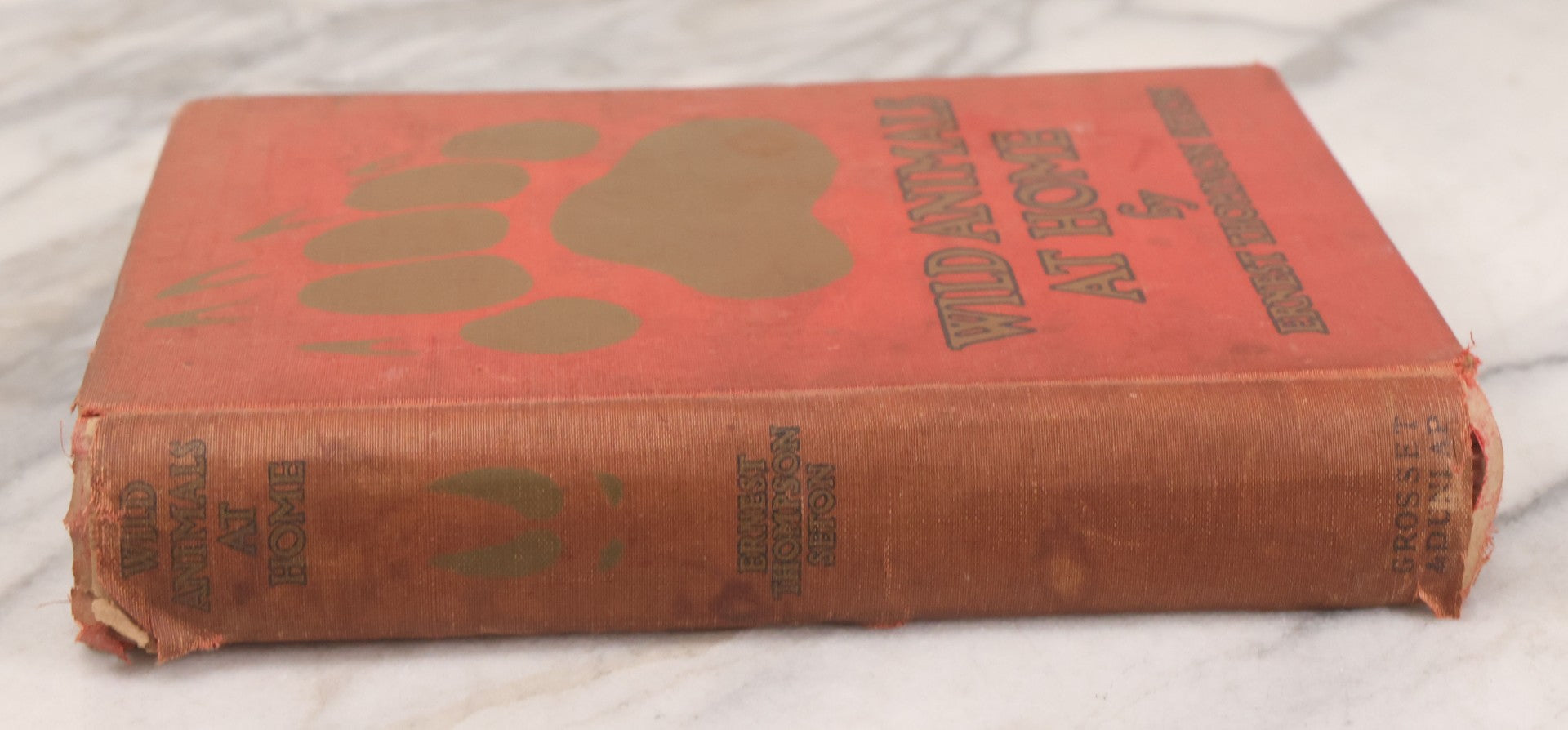 Lot 141 - "Wild Animals At Home" Antique Book By Ernest Thompson Seton, Published By Grosset & Dunlap, New York, Copyright 1913, Illustrated With Over 150 Sketches And Photographs By The Author