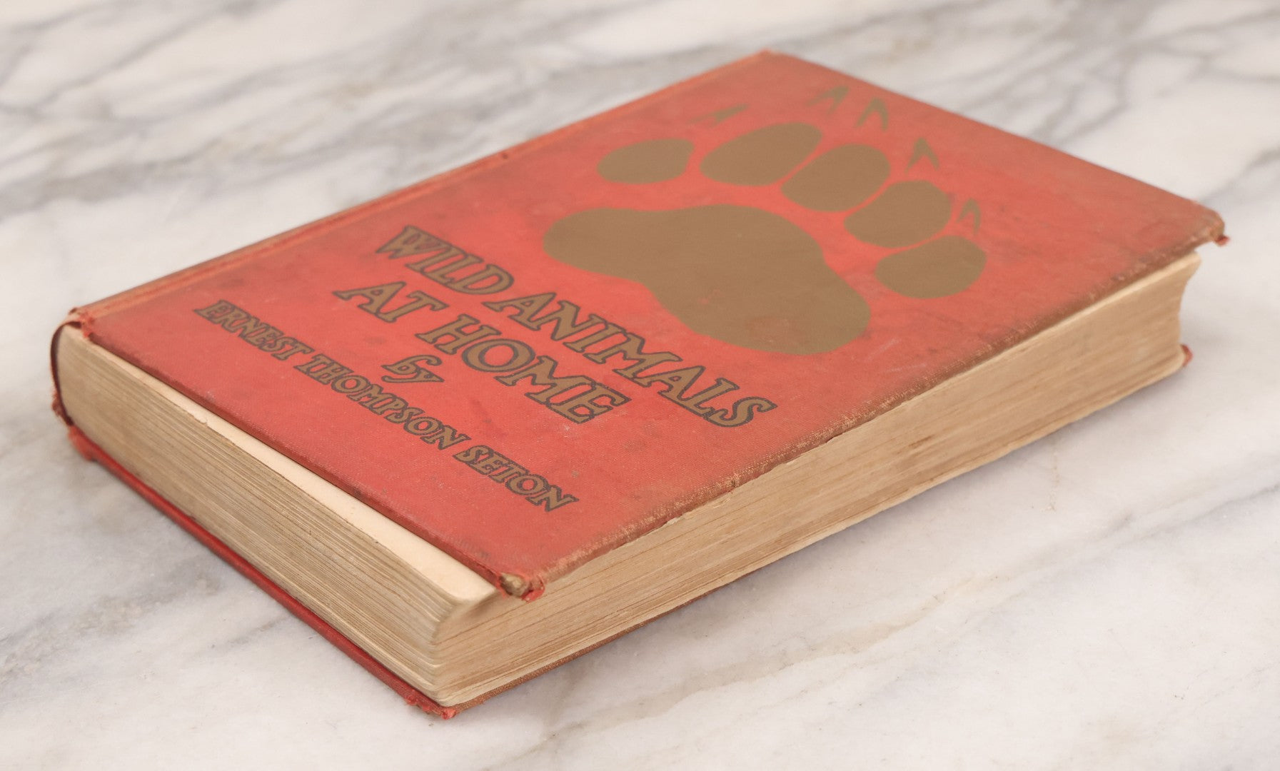 Lot 141 - "Wild Animals At Home" Antique Book By Ernest Thompson Seton, Published By Grosset & Dunlap, New York, Copyright 1913, Illustrated With Over 150 Sketches And Photographs By The Author