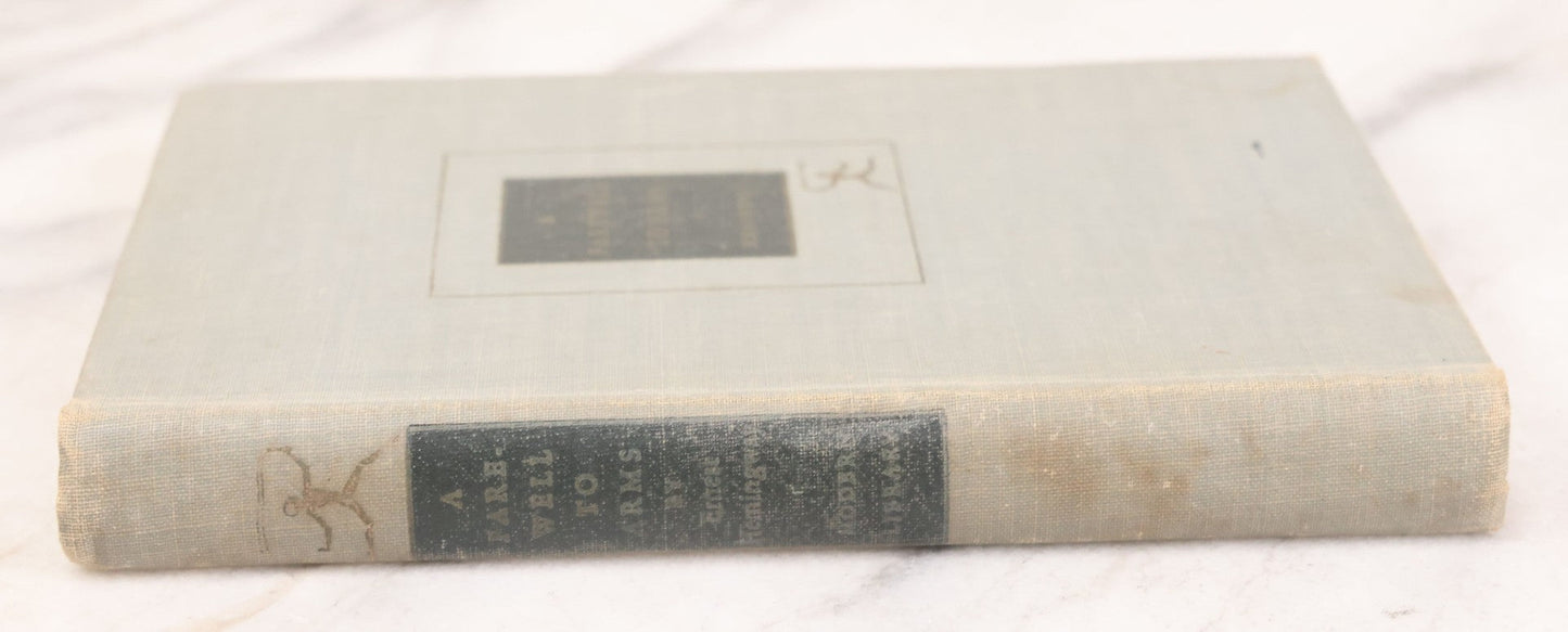 Lot 142 - "A Farewell To Arms" Vintage Book By Ernest Hemingway, The Modern Library, New York, Copyright 1929 (Scribner's), Introduction Copyright 1932 By The Modern Library