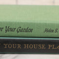 Lot 143 - Pair Of Vintage Gardening Books, "Enjoy Your House Plants" By Dorothy H. Jenkins & Helen Van Pelt Wilson, 1964 And "Wild Flowers For Your Garden" By Helen S. Hull, C. 1940s