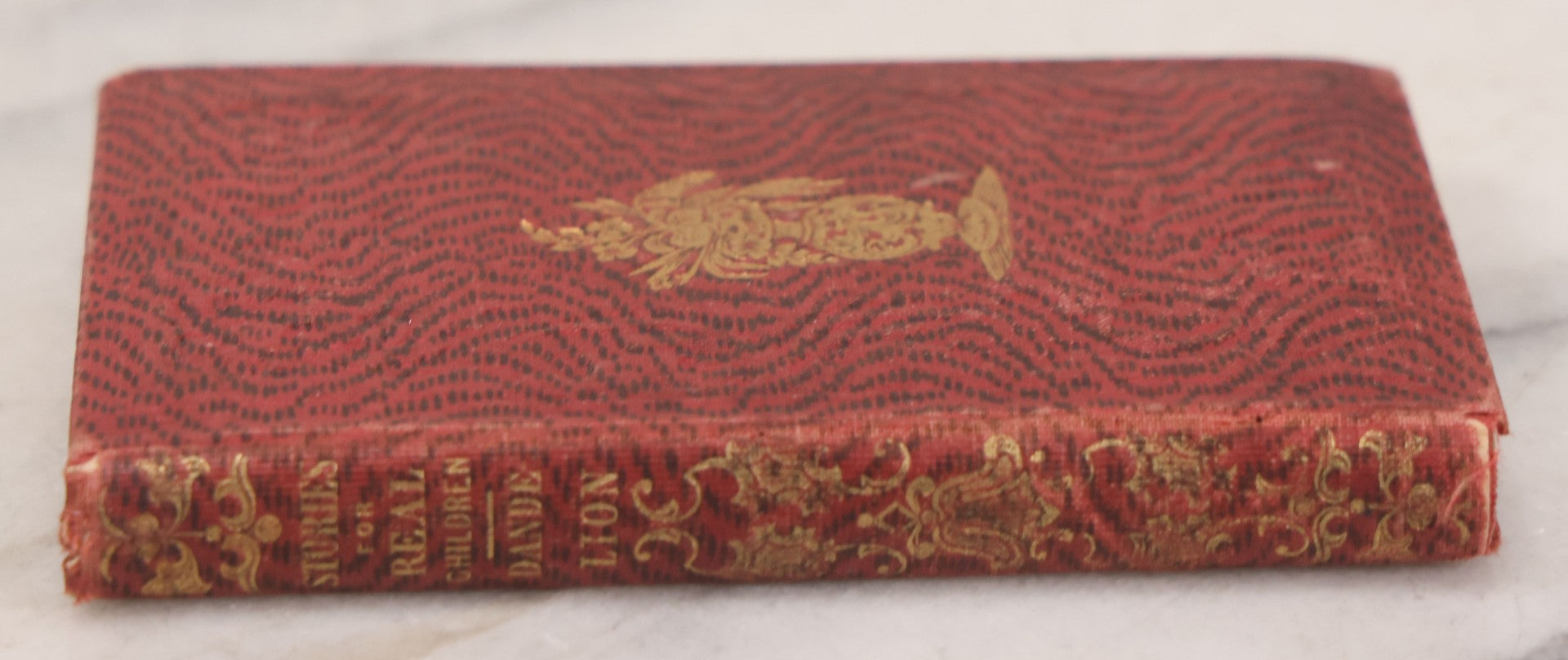 Lot 145 - "Stories, Not For Good Children, Nor For Bad Children, But For Real Children: The Dandelion" Antique Miniature Book By Mrs. E. Oakes Smith, Fourth Edition, With Illustrated Frontispiece, Published By Derby, Miller & Co., Auburn, 1849