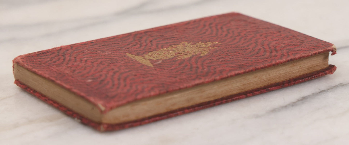 Lot 145 - "Stories, Not For Good Children, Nor For Bad Children, But For Real Children: The Dandelion" Antique Miniature Book By Mrs. E. Oakes Smith, Fourth Edition, With Illustrated Frontispiece, Published By Derby, Miller & Co., Auburn, 1849