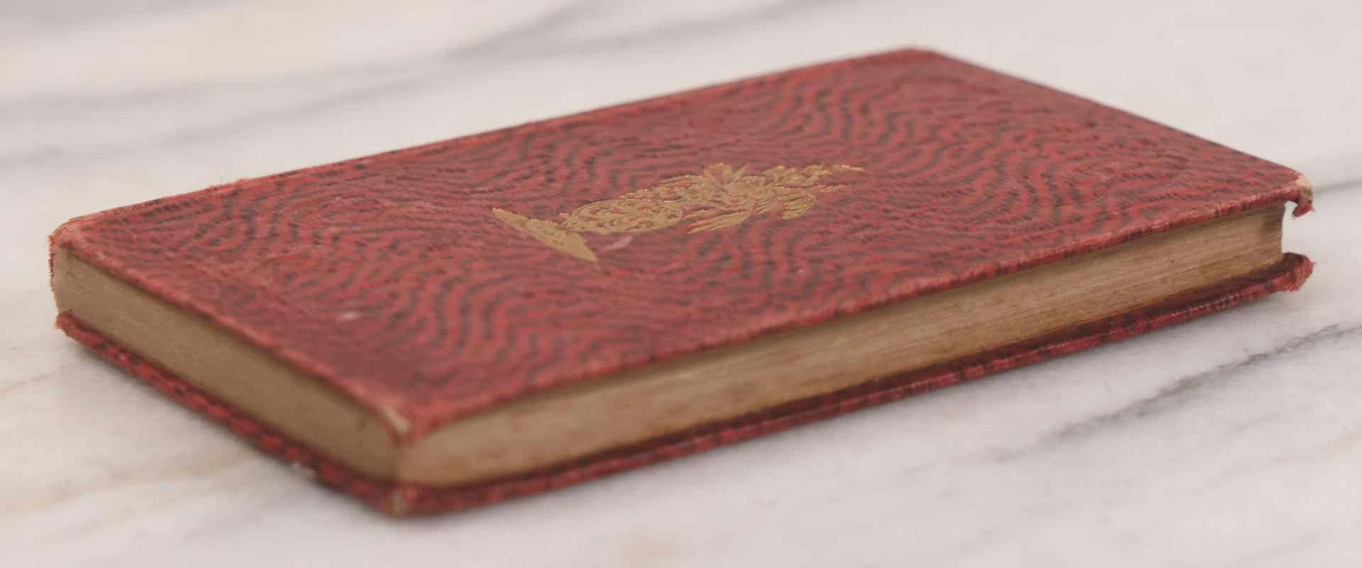 Lot 145 - "Stories, Not For Good Children, Nor For Bad Children, But For Real Children: The Dandelion" Antique Miniature Book By Mrs. E. Oakes Smith, Fourth Edition, With Illustrated Frontispiece, Published By Derby, Miller & Co., Auburn, 1849