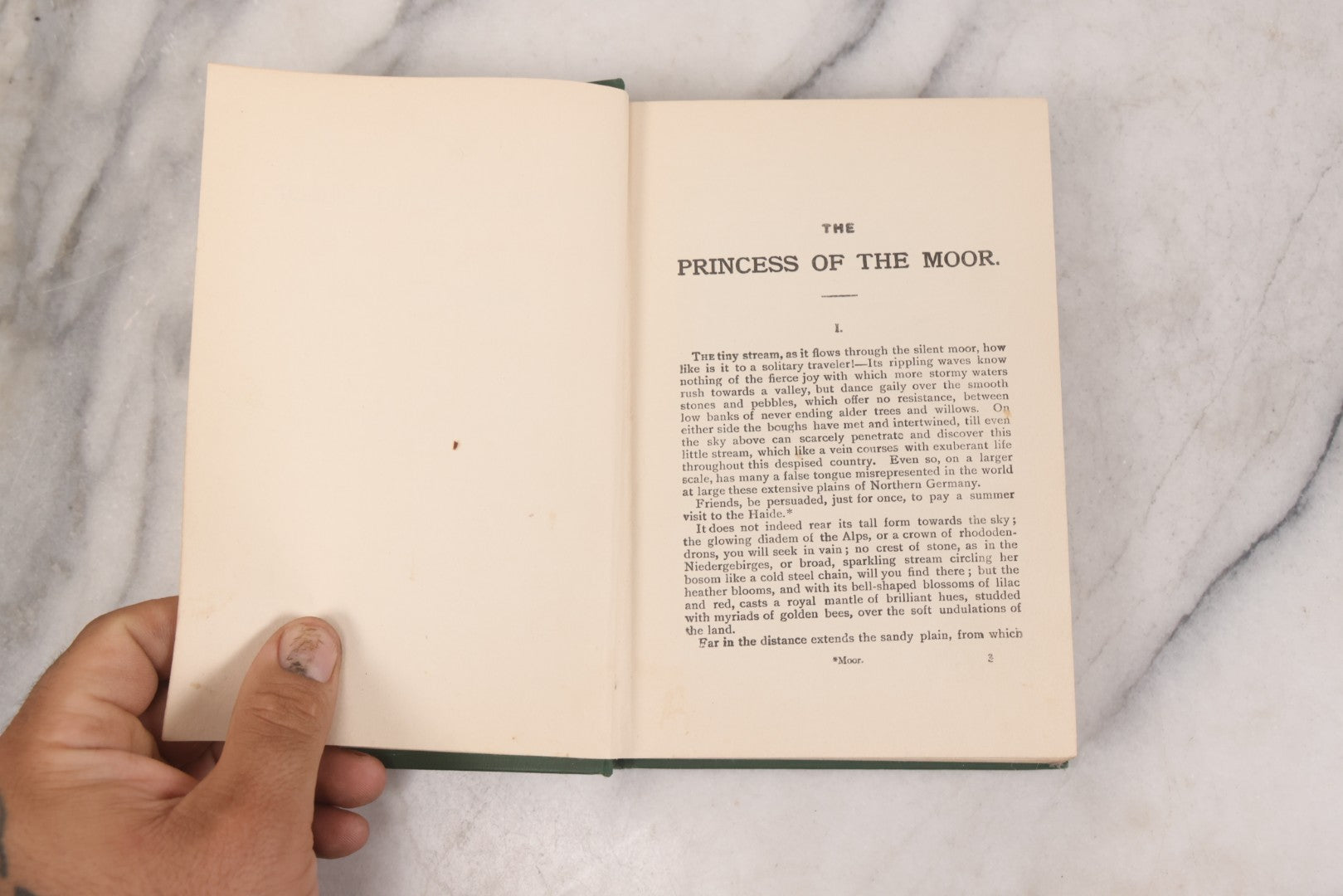 Lot 147 - "The Princess Of The Moor " (Das Haideprinzesschen) Antique Historical Fiction Book By E. Marlitt (Eugenie John), Published By M.A. Donohue & Co., Chicago, With Lithographed Cover Of Beautiful Woman Copyright 1906 By The Forbes Litho. Mfg. Co.
