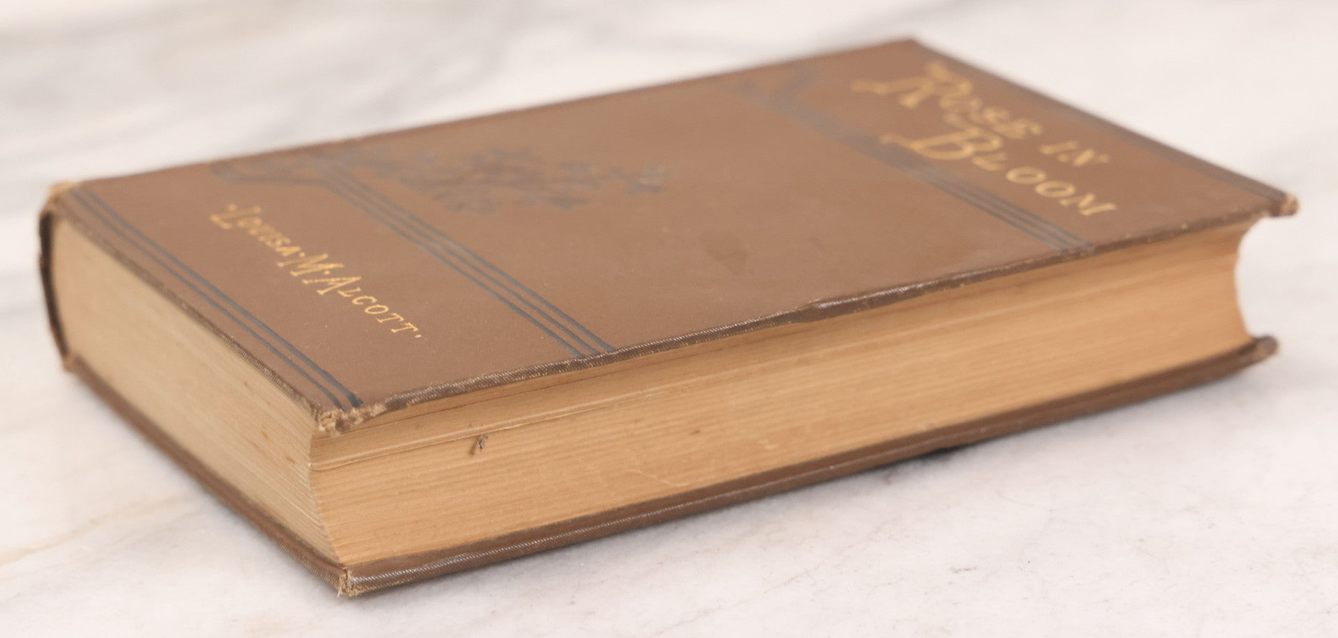 Lot 149 - "Rose In Bloom" Antique Novel Book By Louisa May Alcott, Illustrated, Published By Roberts Brothers, Boston, 1888