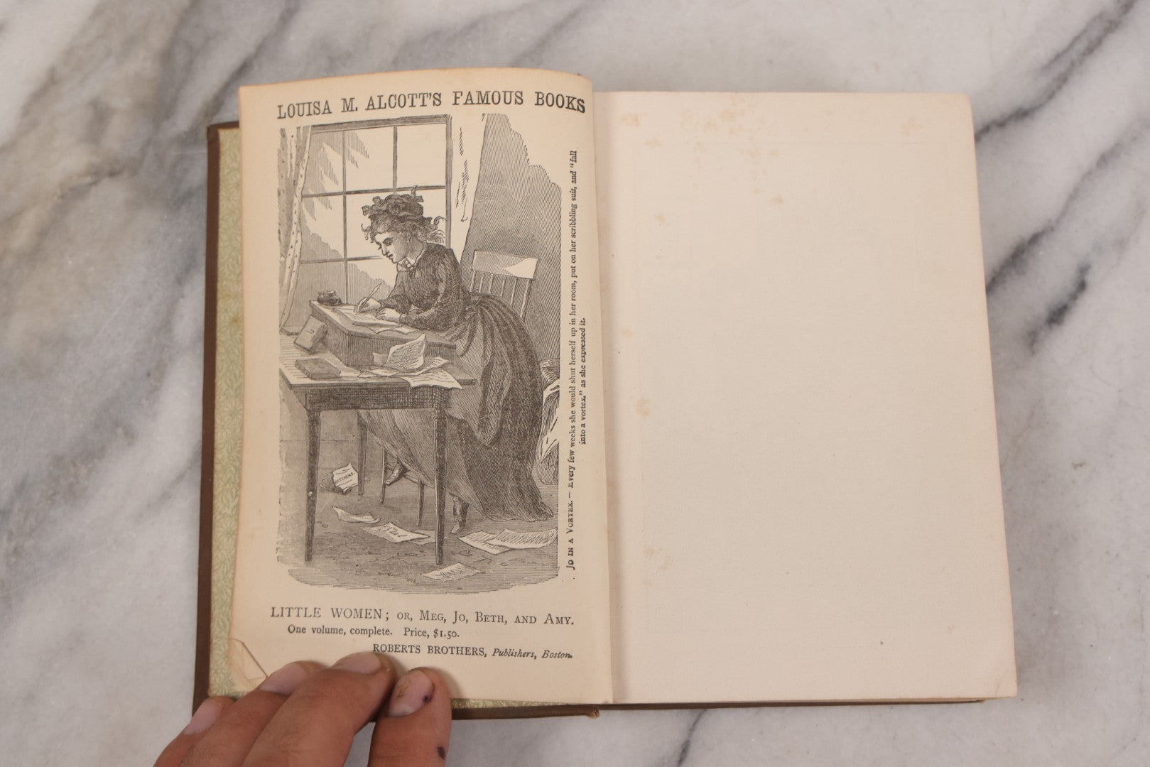 Lot 149 - "Rose In Bloom" Antique Novel Book By Louisa May Alcott, Illustrated, Published By Roberts Brothers, Boston, 1888