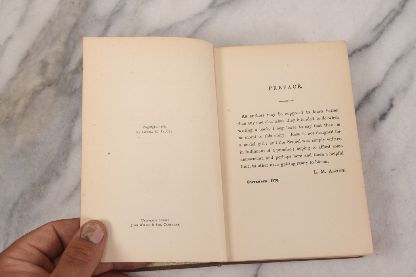 Lot 149 - "Rose In Bloom" Antique Novel Book By Louisa May Alcott, Illustrated, Published By Roberts Brothers, Boston, 1888