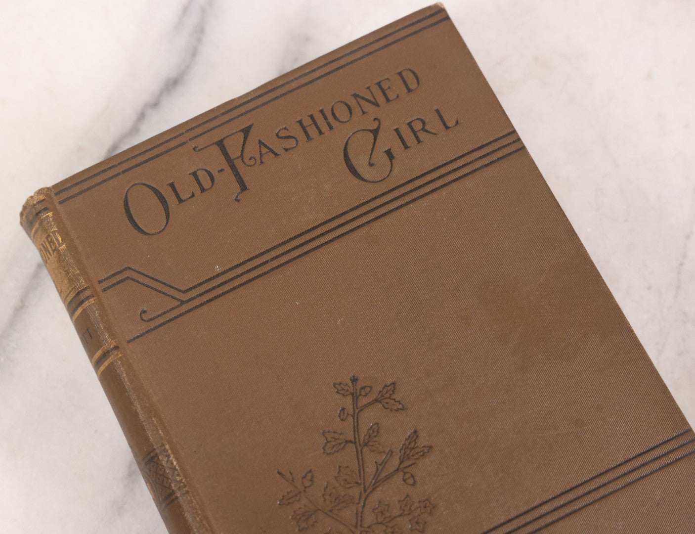 Lot 150 - "An Old-Fashioned Girl" Antique Novel Book By Louisa May Alcott, Illustrated, Published By Little, Brown, And Company, Boston, 1902