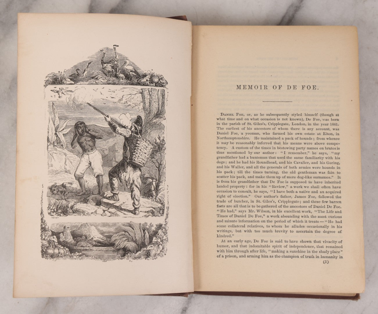 Lot 151 - "Robinson Crusoe" Antique Novel Book By Daniel Defoe, Alta Edition, Circa Late 19th Century, Note Missing Pages