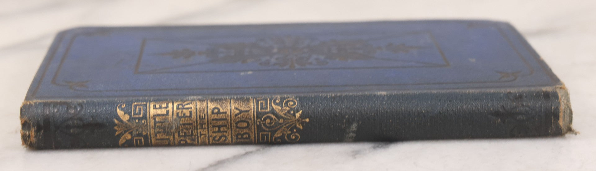Lot 153 - "The History Of Little Peter The Ship-Boy" Antique Book By William H.G. Kingston, Gifted To Sammy Willeby "A Reward For Study" From His Teacher In 1874, With Illustrated Gift Inscription, Published By The Religious Tract Society, London