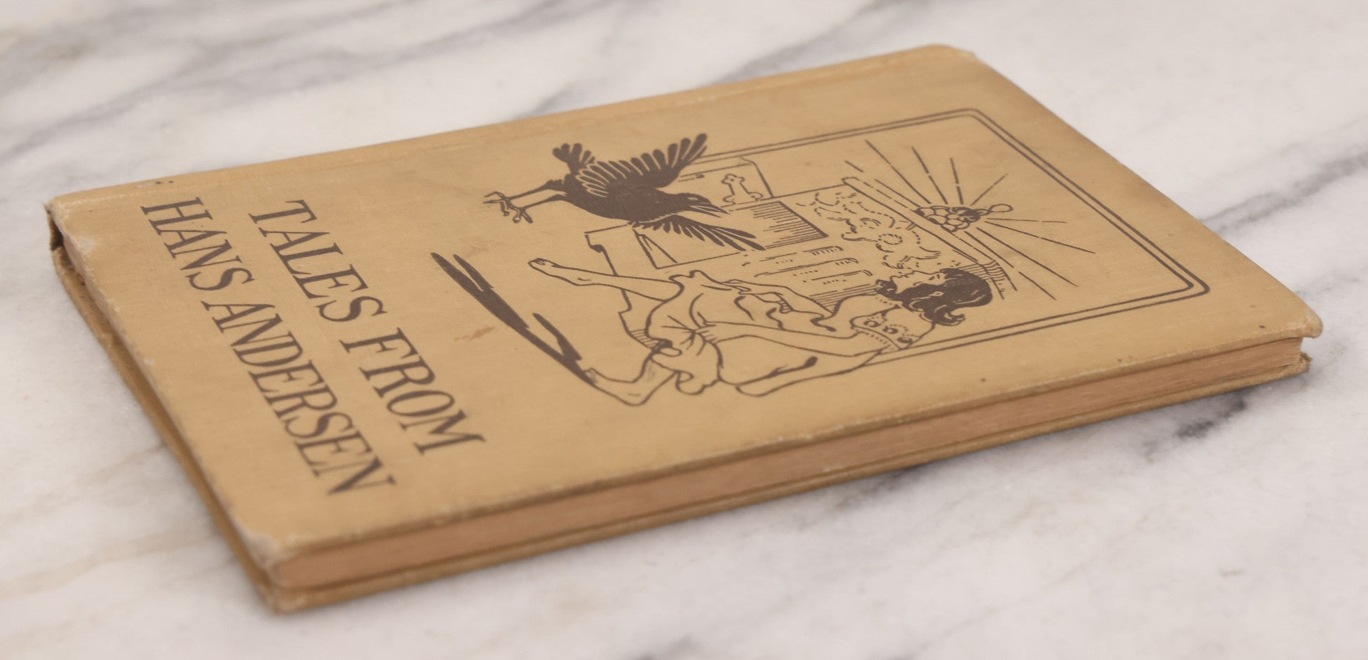 Lot 155 - "Tales From Hans [Christian] Andersen" Antique Children's Fairy Tale Book With Illustrations By Maria L. Kirk And Helen Stratton, Published By J.B. Lippincott Company, Philadelphia & London, 1919
