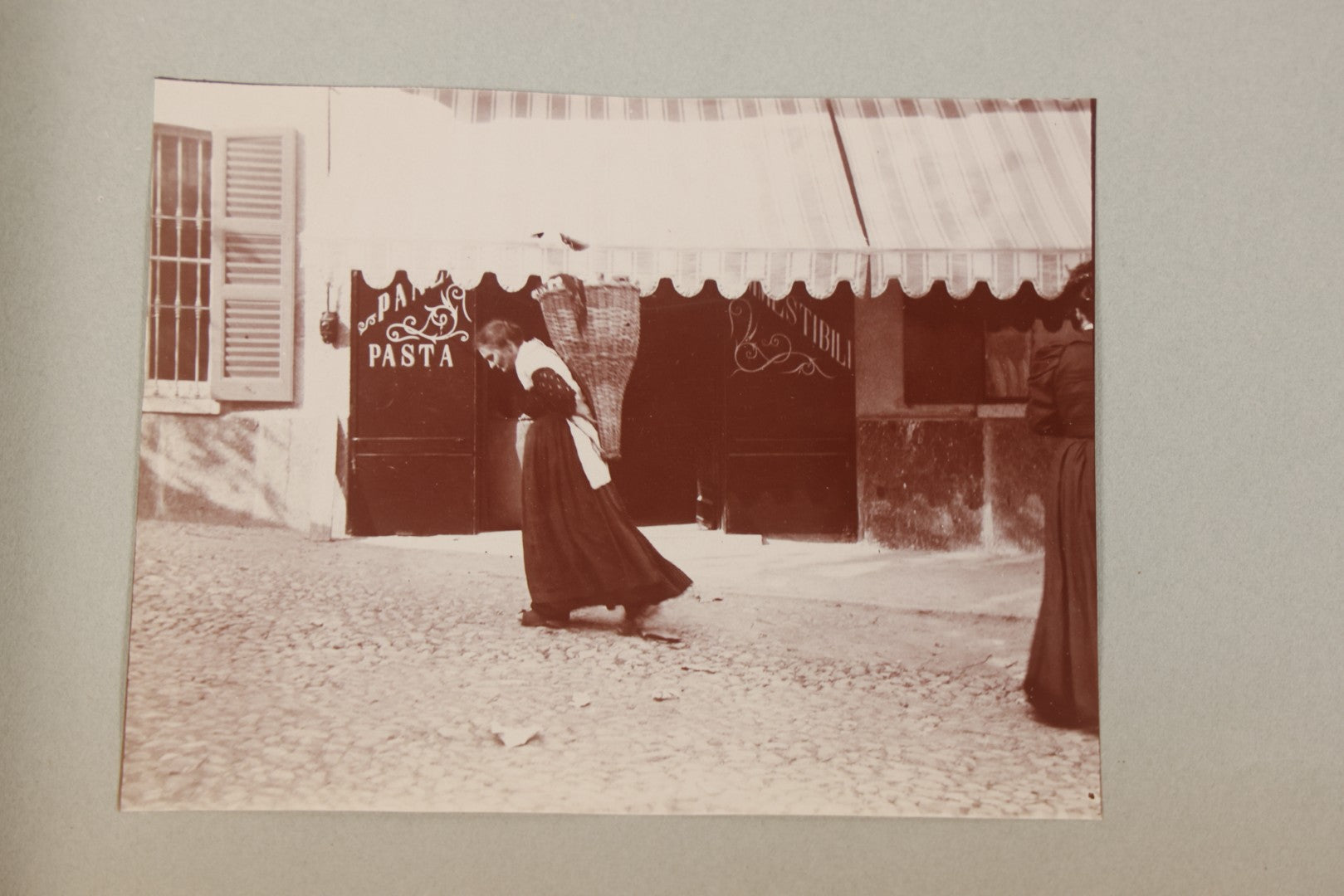 Lot 004 - Antique Snapshot Photo Album Containing 175+ Photographs Documenting A Tour Of The Mediterranean, Spring 1899, Including Photos Aboard The S.S. Aller (German), In And Around Italy, Monte Carlo, France, And Spain
