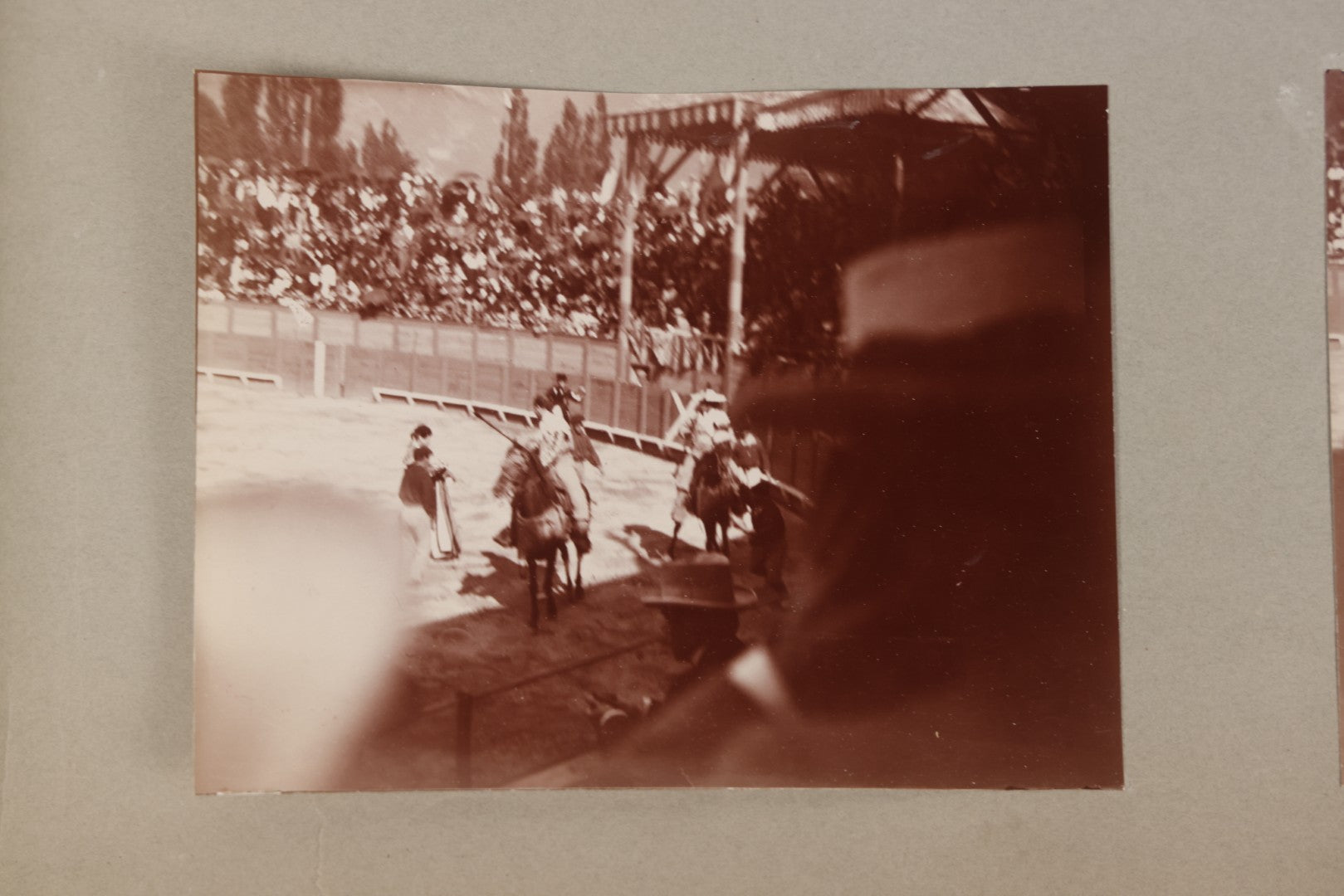 Lot 004 - Antique Snapshot Photo Album Containing 175+ Photographs Documenting A Tour Of The Mediterranean, Spring 1899, Including Photos Aboard The S.S. Aller (German), In And Around Italy, Monte Carlo, France, And Spain