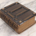Lot 005 - Antique Unused Finely Bound Antique Photo Album For Tintype, Carte De Visite, And Cabinet Card Photographs, "The Photographic Album" Manufactured By Altemus & Co., Philadelphia, Patented July 21st, 1863, With Custom L.A.N.E. Monogram