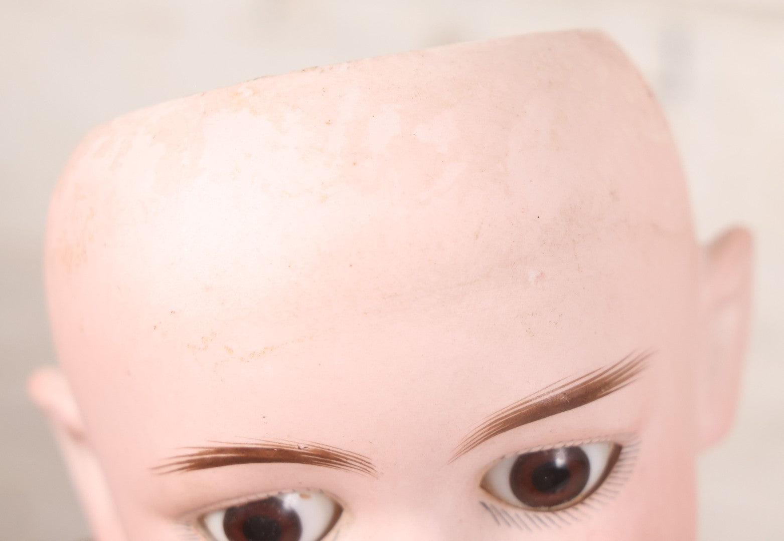 Lot 022 - Antique German Bisque Head Doll By Adolf Wislizenus, Marked "A.W. Special," Made In Germany, With Composition Body, Blonde Wig, And Clothing, Circa 1900, 24" Height