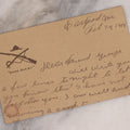 Lot 058 - Antique Letter From A Returning World War One Soldier To His War Buddy, References To Camp Taylor (Louisville, Ky) And Camp Devens (Mass., Later Fort Devens), Sent From Eastport Maine, Feb. 24, 1919, On "Doing Our Bit" Stationary