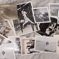 Lot 103 - Grouping Of Thirteen Vintage Snapshot And Other Mixed Photographs Including Woman In Costume, M.G. Conference, Woman With Cat And Dog, Postcard Of Woman Water Skiing, Horse, Circa 1960s