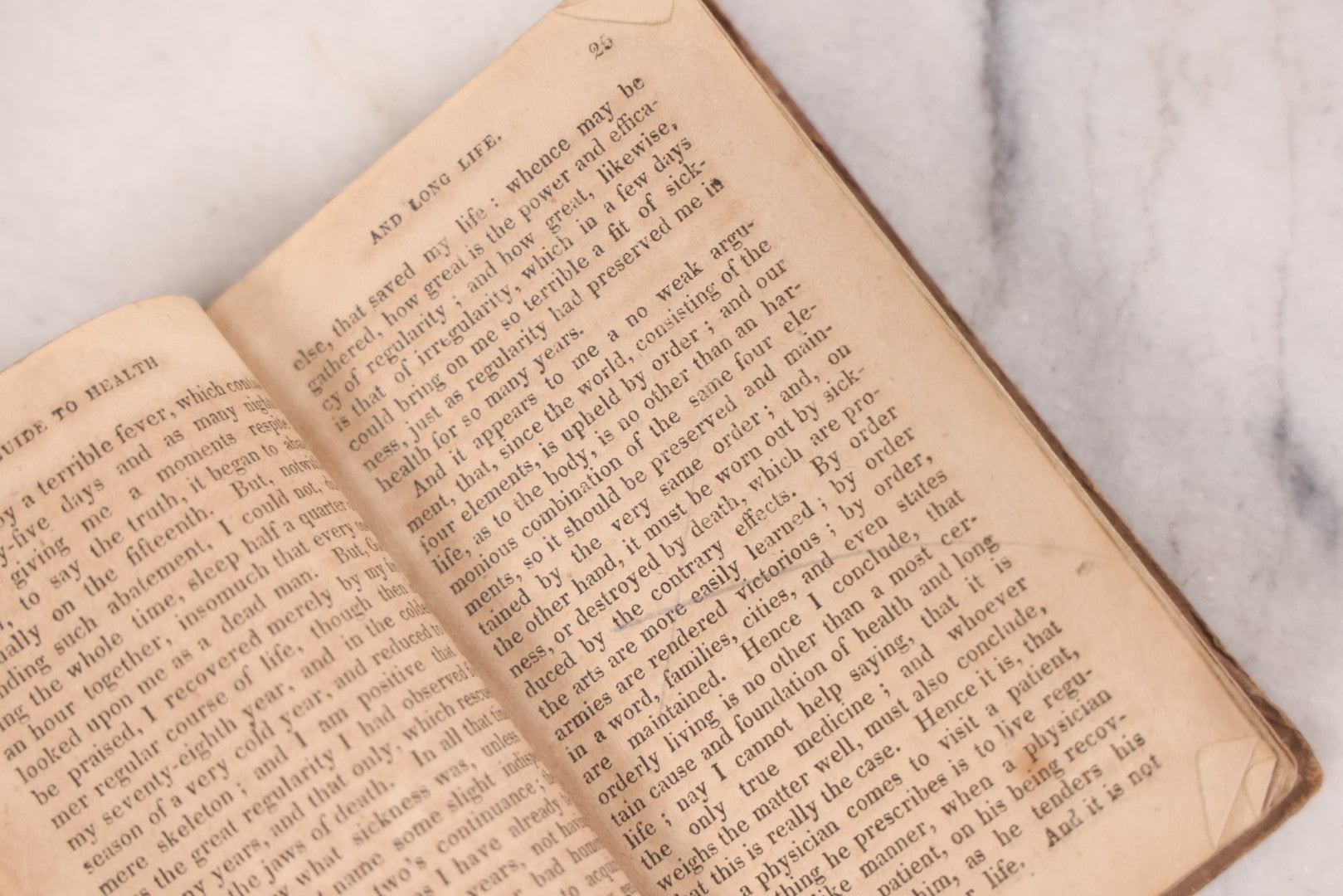 Lot 105 - "Discourses On A Sober And Temperate Life" Antique Book By Lewis Cornaro, Translated From The Italian, Published By Harlow Porter, New Haven, 1823