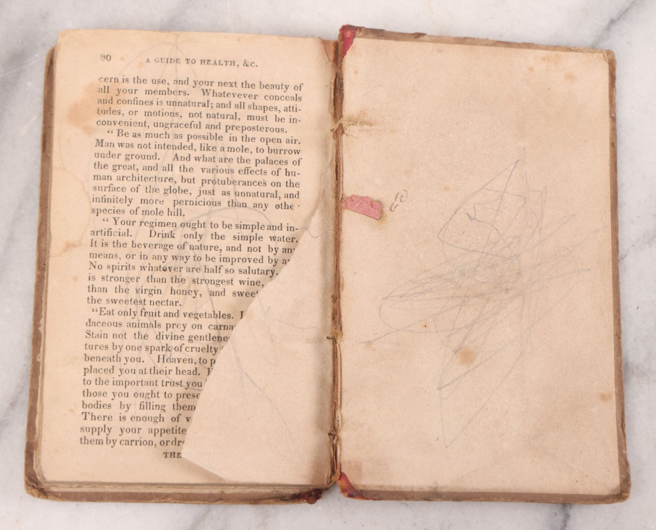 Lot 105 - "Discourses On A Sober And Temperate Life" Antique Book By Lewis Cornaro, Translated From The Italian, Published By Harlow Porter, New Haven, 1823