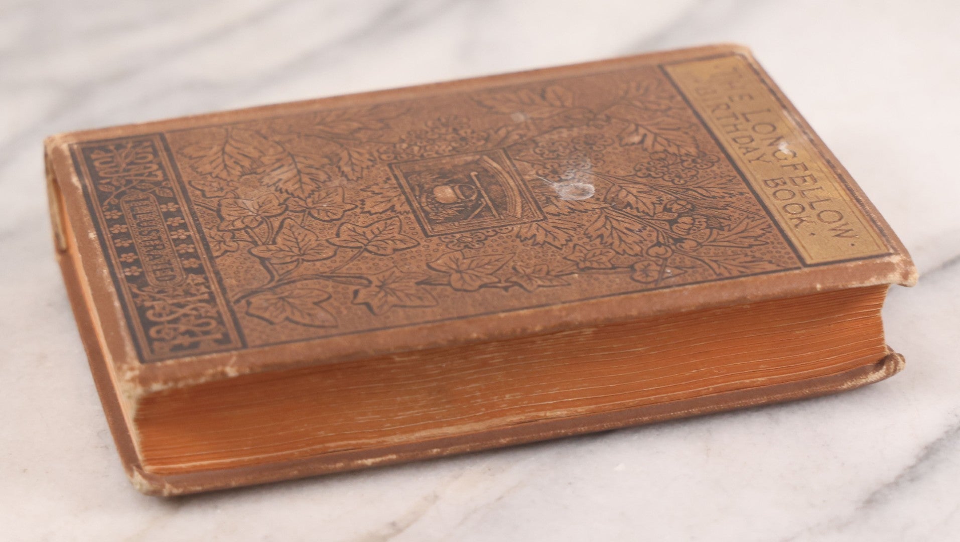 Lot 106 - "The Longfellow Birthday Book" Antique Illustrated Book Arranged By Charlotte Fiske Bates, Published By Houghton Mifflin And Company, Boston, 1881