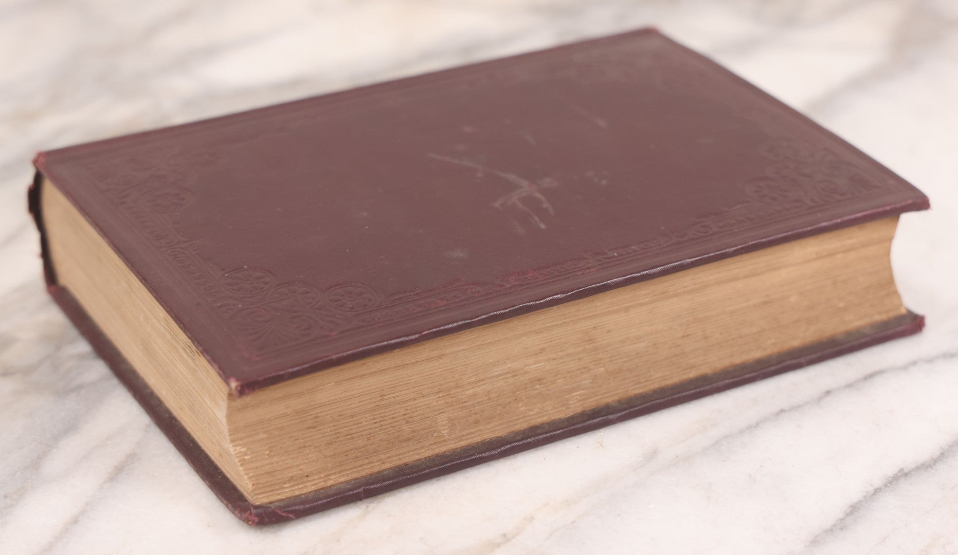 Lot 107 - "Our Journey Around The World" Antique Illustrated Travel Book By Rev. Francis E. Clark, D.D., Approximately 200 Illustrations, Embossed Frame Design On Covers, Published By Worthington & Co., Hartford, 1895