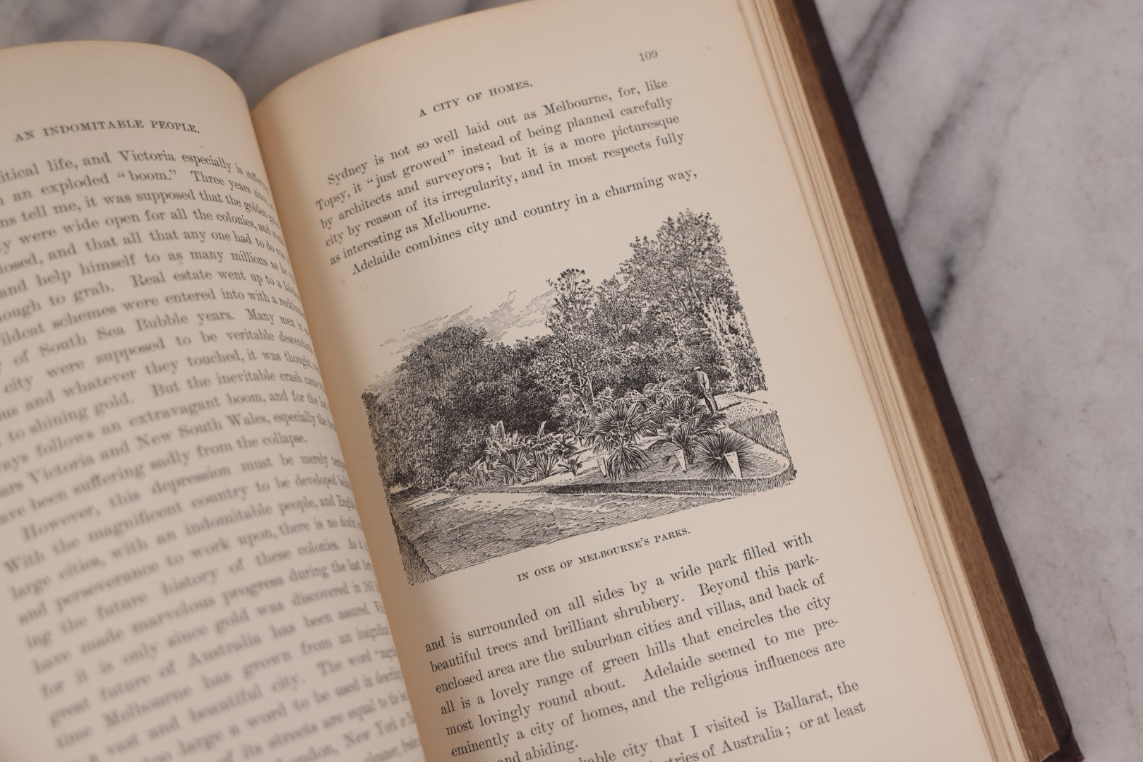Lot 107 - "Our Journey Around The World" Antique Illustrated Travel Book By Rev. Francis E. Clark, D.D., Approximately 200 Illustrations, Embossed Frame Design On Covers, Published By Worthington & Co., Hartford, 1895