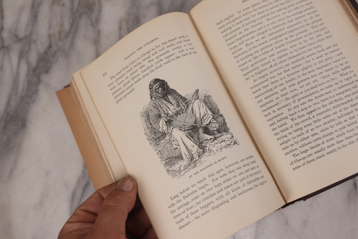Lot 107 - "Our Journey Around The World" Antique Illustrated Travel Book By Rev. Francis E. Clark, D.D., Approximately 200 Illustrations, Embossed Frame Design On Covers, Published By Worthington & Co., Hartford, 1895