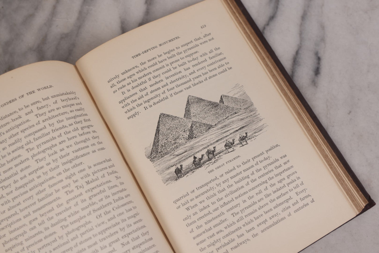 Lot 107 - "Our Journey Around The World" Antique Illustrated Travel Book By Rev. Francis E. Clark, D.D., Approximately 200 Illustrations, Embossed Frame Design On Covers, Published By Worthington & Co., Hartford, 1895