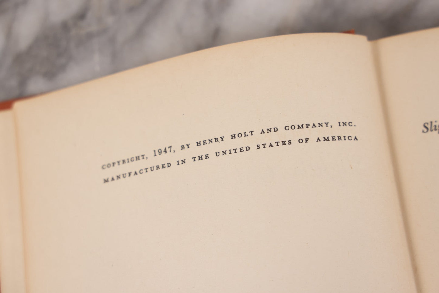 Lot 109 - "Slightly Out Of Focus" Vintage War Reporting And Photography Memoir Book By Robert Capa, Published By Henry Holt And Company, New York, 1947
