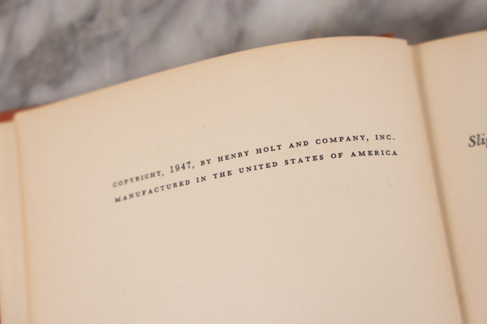 Lot 109 - "Slightly Out Of Focus" Vintage War Reporting And Photography Memoir Book By Robert Capa, Published By Henry Holt And Company, New York, 1947