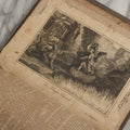 Lot 009 - Antique Leather Bound Family Holy Bible, King James Version, Handwritten Wilder Family Records Dating From 1737-1855, Printed By John Holbrook, Brattleborough, Vermont, Circa 1816, Note Missing Front Pages