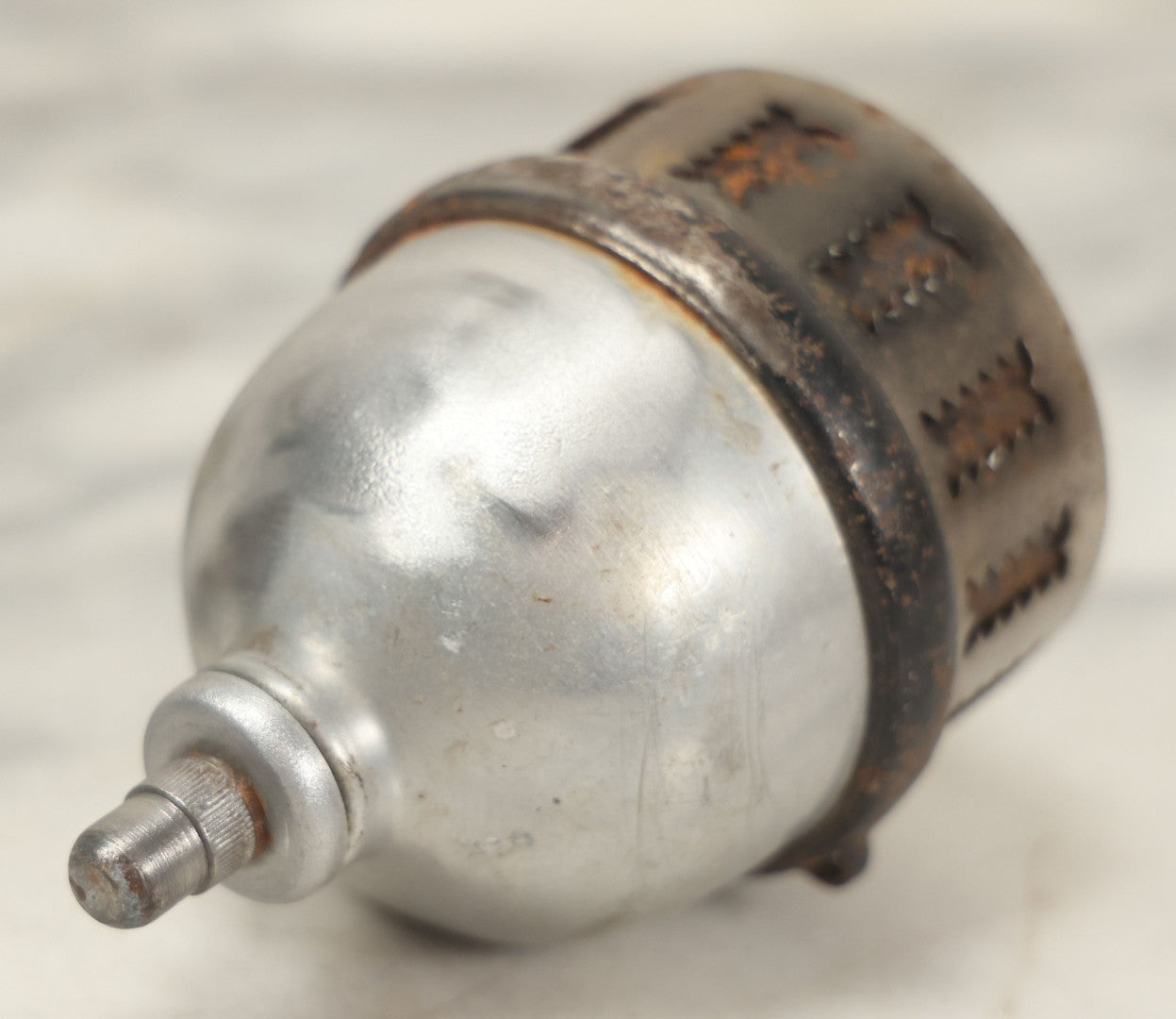 Lot 082 - Antique Pearson's-Majestic Mfg. Co. Bicycle Siren, Worcester, Massachusetts, Untested