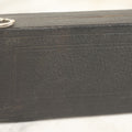 Lot 085 - Vintage Drinking Flask Disguised As Antique Folding Camera With Internal Pyrex Glass Flask, Note Missing Screw And Worn Stopper