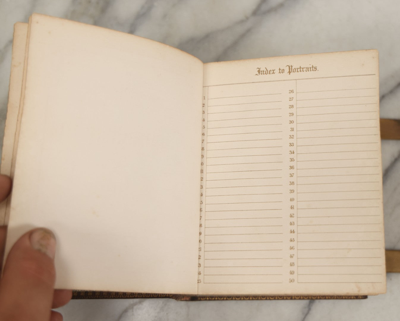 Lot 086 - Antique Family Photo Album With 32 Carte De Visite C.D.V. Photographs And 3 Tintypes, Mostly Of The Clingman Family, Including Photo Of Thomas Clingman, Mortally Wounded At The Battle Of Shiloh, Album By J.B. Lippincott & Co., Philadelphia