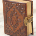 Lot 088 - Antique Family Photo Album With 31 Carte De Visite C.D.V. Photographs And 4 Tintypes, Including Hidden Mother Of Baby And Man With Long Dark Beard