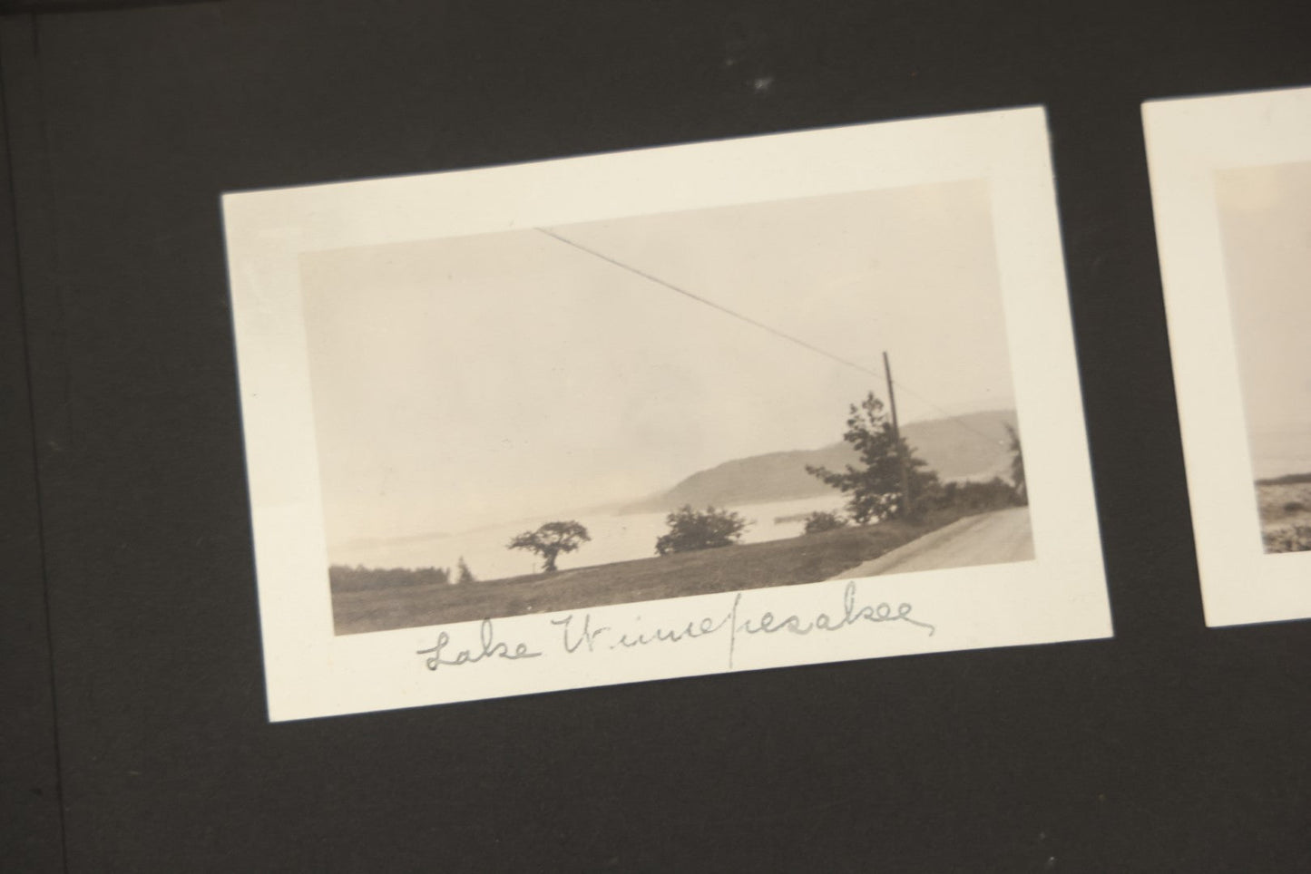 Lot 090 - Antique Snapshot Photo Album With 115+ Photographs, Early 1920s New England Scenes Including Lake Winnipesaukee, Quarry In Rockport Maine, And Winter Views