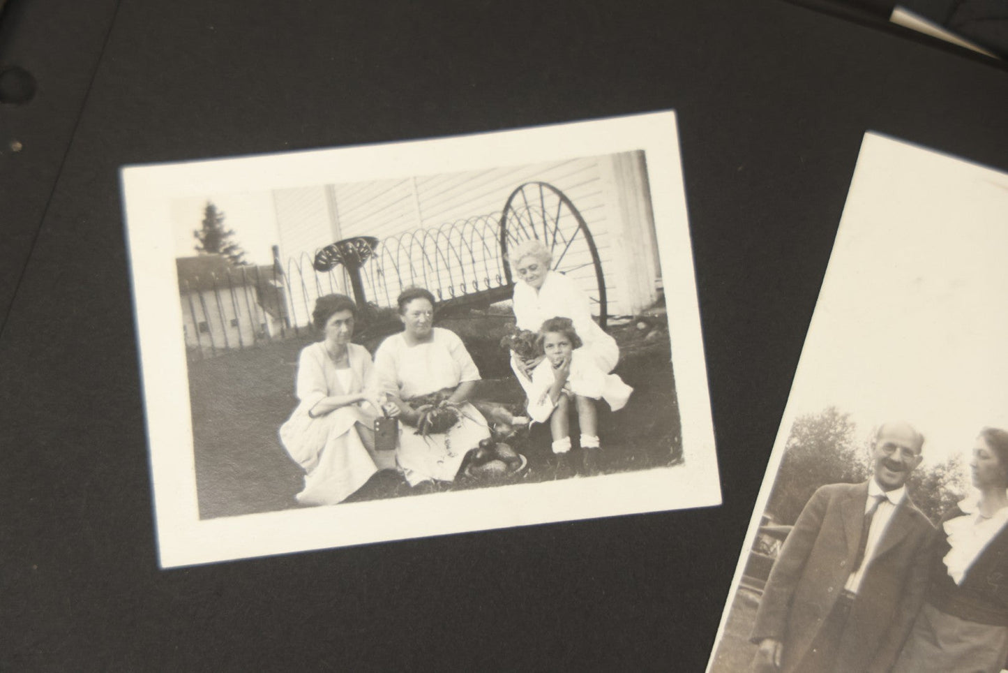 Lot 090 - Antique Snapshot Photo Album With 115+ Photographs, Early 1920s New England Scenes Including Lake Winnipesaukee, Quarry In Rockport Maine, And Winter Views