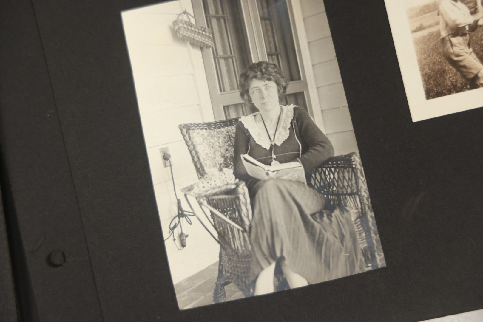 Lot 090 - Antique Snapshot Photo Album With 115+ Photographs, Early 1920s New England Scenes Including Lake Winnipesaukee, Quarry In Rockport Maine, And Winter Views