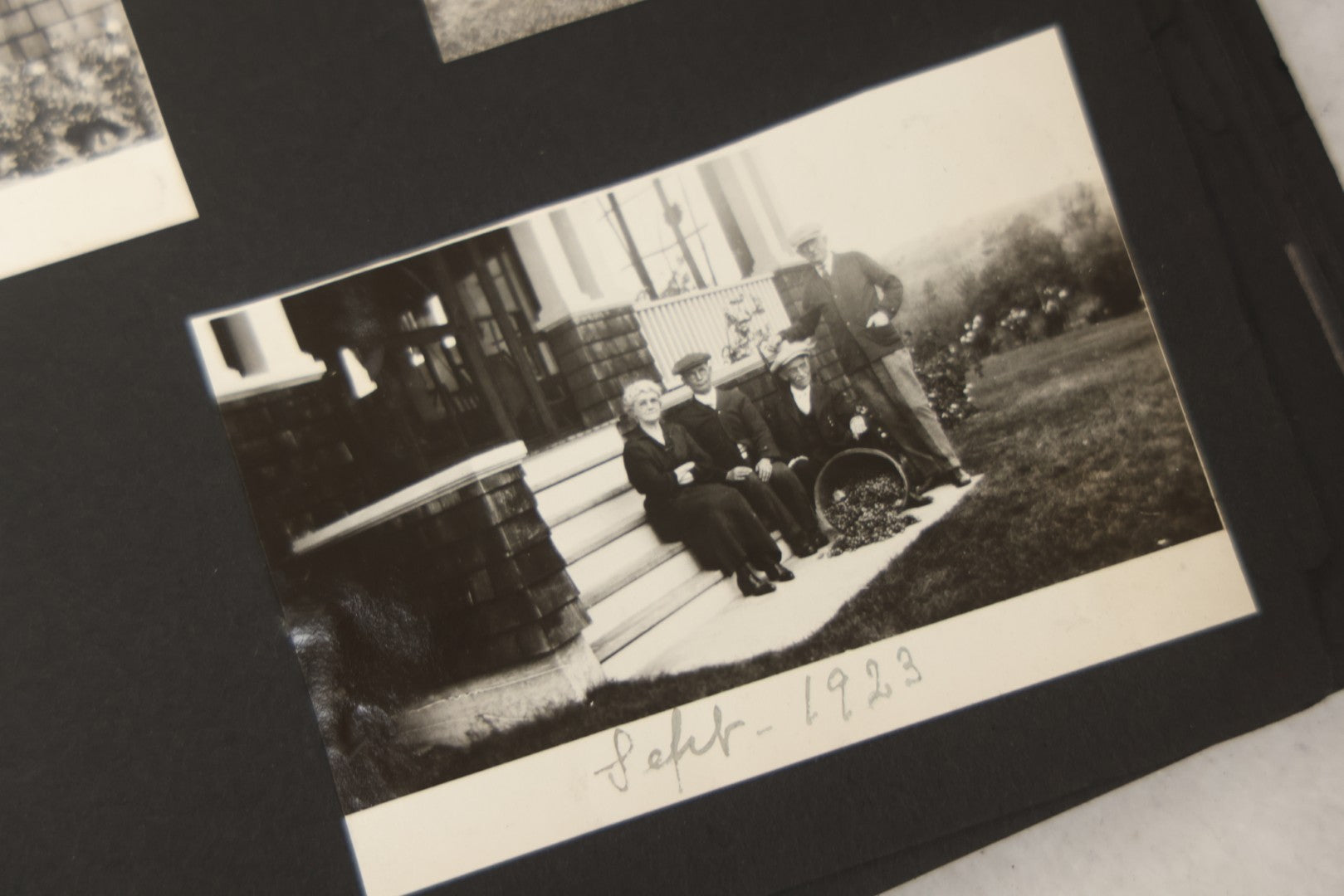 Lot 090 - Antique Snapshot Photo Album With 115+ Photographs, Early 1920s New England Scenes Including Lake Winnipesaukee, Quarry In Rockport Maine, And Winter Views