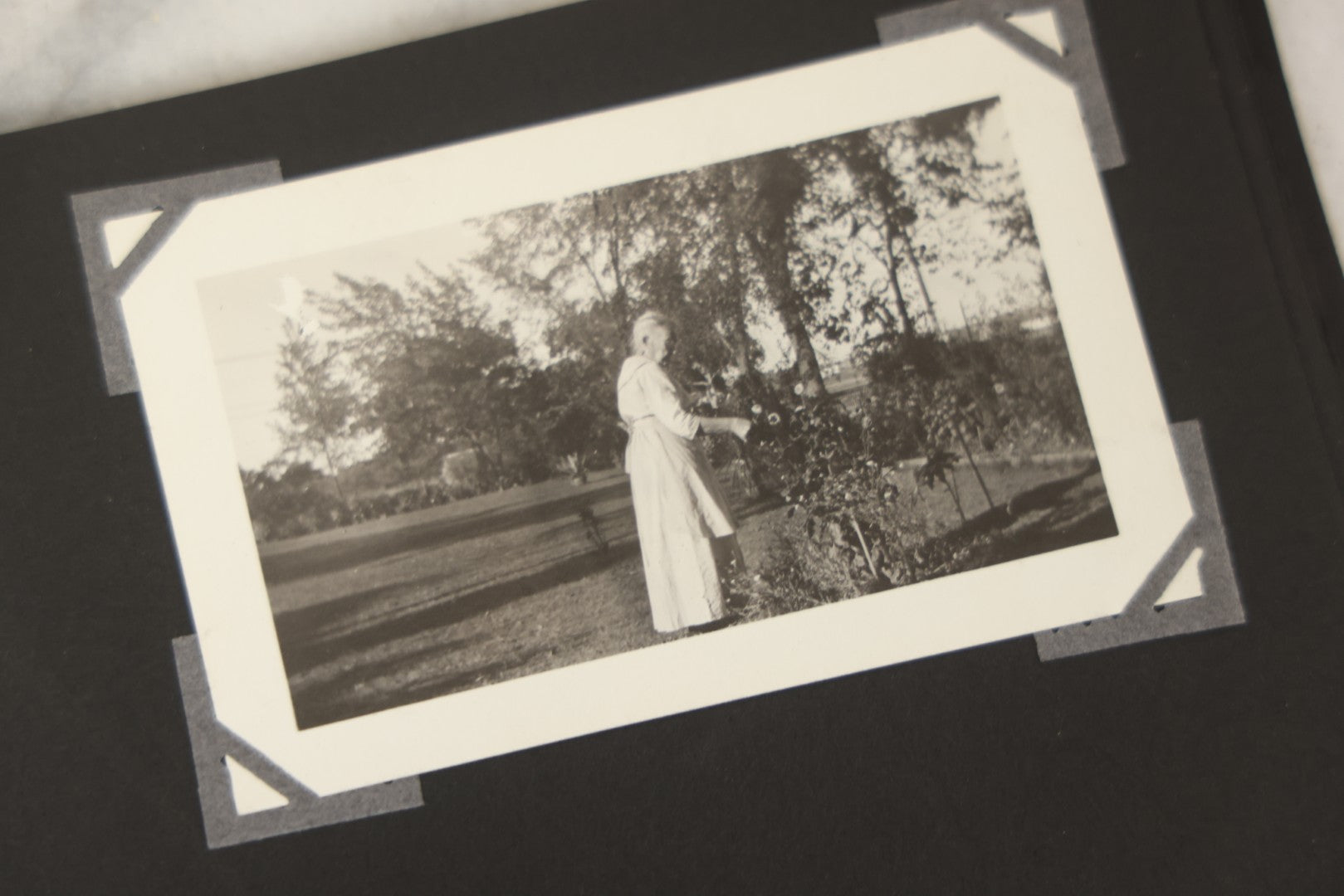 Lot 090 - Antique Snapshot Photo Album With 115+ Photographs, Early 1920s New England Scenes Including Lake Winnipesaukee, Quarry In Rockport Maine, And Winter Views