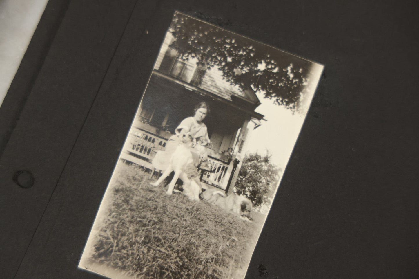 Lot 090 - Antique Snapshot Photo Album With 115+ Photographs, Early 1920s New England Scenes Including Lake Winnipesaukee, Quarry In Rockport Maine, And Winter Views