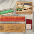 Lot 110 - Grouping Of 10+ Antique And Vintage Pencil And Lead Related Items Including Advertising Boxes From Koh-I-Noor, Scripto Smooth Writing Leads, And Others, Most With Partial Contents
