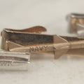Lot 120 - Grouping Of Three Vintage Occupational Tie Bars With Missile Motifs, Two Marked Navy And One Marked Hawk
