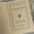 Lot 128 - "Frankenstein" By Mary W. Shelley, "Art-Type Edition" Of The World's Popular Classics, Published By Books, Inc., New York, Boston, Undated, Circa 1940s